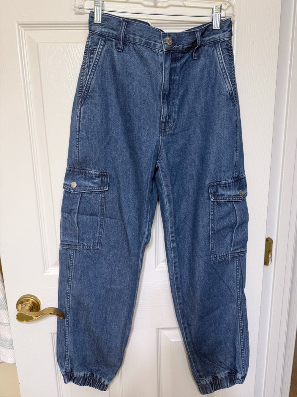 Madewell Cargo Jogger Jeans Size 24 - Picture 9 of 10